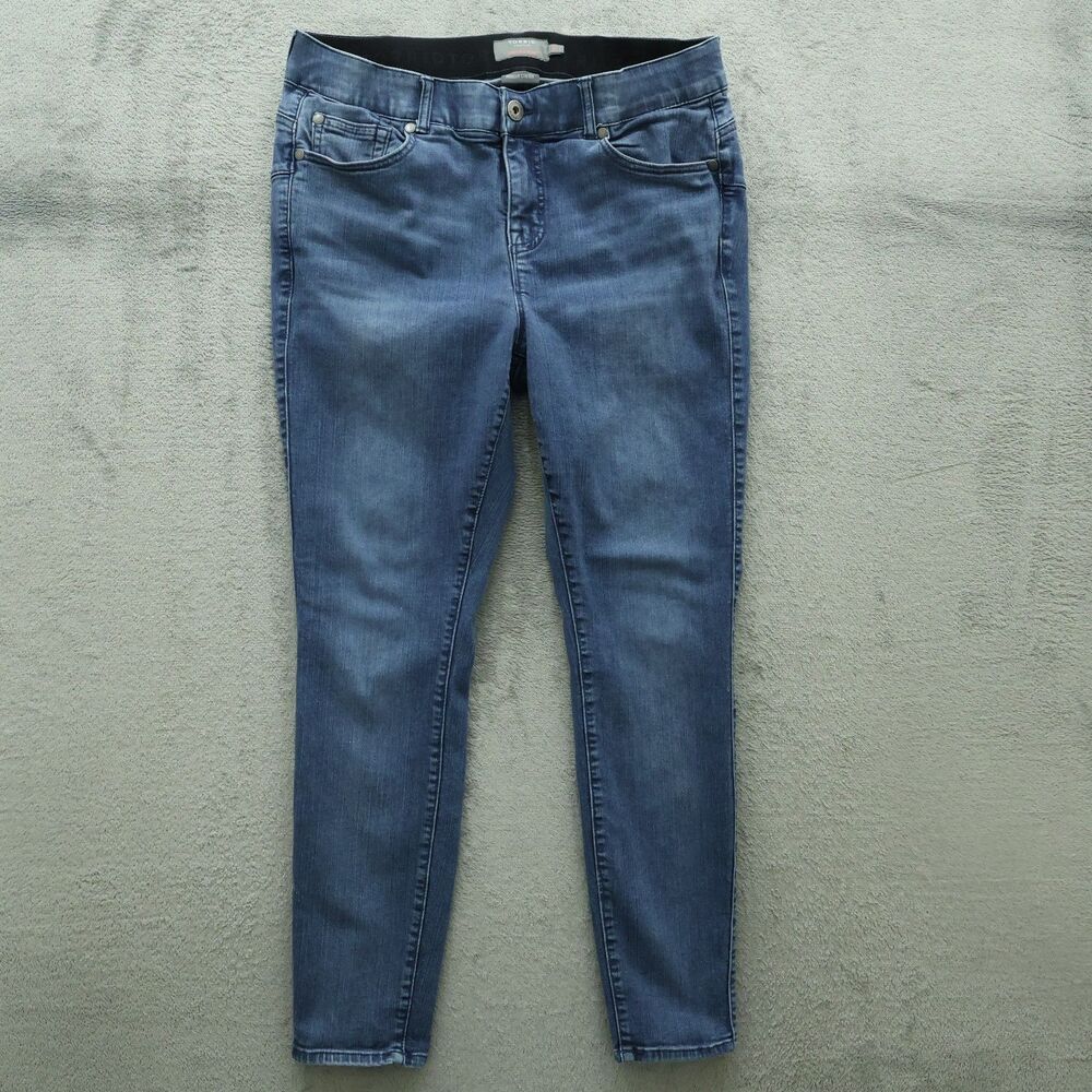 Torrid Jeans Women's Size 14R Blue High-Rise Bombshell Skinny Denim 27.5" Inseam